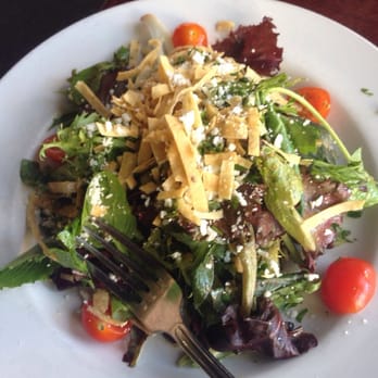 Cha Cha's Latin Kitchen - The organic greens salad for the mix and match lunch combo was yummy and was a really large portion! - Bars Near Me - Brea, California Cha Cha's Latin Kitchen - The organic greens salad for the mix and match lunch combo was yummy and was a really large portion! - Bars Near Me - Brea, California