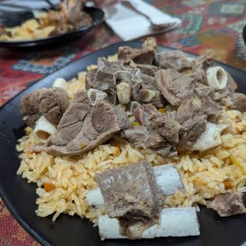 New Nurlan Restaurant - Lamb Polo $20...So flavorful & tender! Looks so bland but is NOT! Recommended! - Soup Near Me - Flushing, New York