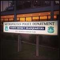Fourth District Metro Police - Signage out front