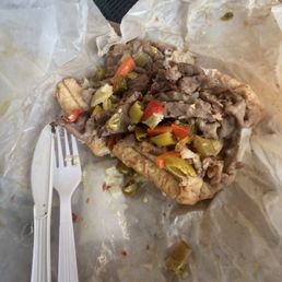 Italian Beef Sandwich Italian Beef Sandwich