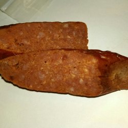 Roberts' Specialty Meats - The hot snack stick close up.