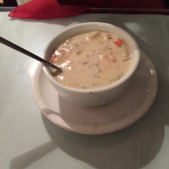 Rollatini Restaurant - Cream of chicken soup simply amazing - Italian Near Me - Lake Worth, Florida