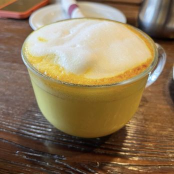 Allan's Falafel - Golden Chai Latte - Middle Eastern Near Me - Chester, New York