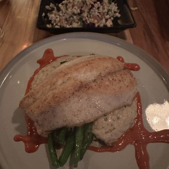 Olea - BARRAMUNDI fish!! I've never if before but it's delicious. Extra couscous on the side - Mediterranean Near Me - Philadelphia, Pennsylvania