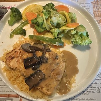 Captain Groovy's Grill & Raw Bar - Salmon Marsala with Rice and Veggies - Seafood Near Me - Norfolk, Virginia Captain Groovy's Grill & Raw Bar - Salmon Marsala with Rice and Veggies - Seafood Near Me - Norfolk, Virginia