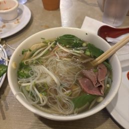 Chicken and brisket pho