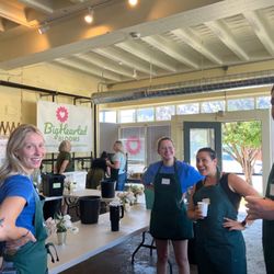 ChoiceLocal - ChoiceLocal team members volunteering at Big Hearthed Blooms.