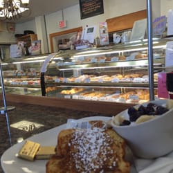 Our Daily Bread - Salem - One of the best French toasts I've had in a long time and a nice overview of their deliciousness in the background.