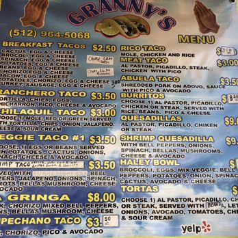 Granny's Tacos - Food Trucks Near Me - Austin, Texas