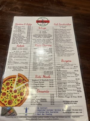 Menu photo 5 Anthony’s Pizzeria Fayetteville, GA
