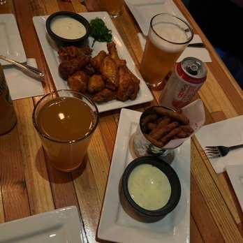 Engine No 9 - SIRACHA wings & fried green beans - Burgers Near Me - Saint Petersburg, Florida Engine No 9 - SIRACHA wings & fried green beans - Burgers Near Me - Saint Petersburg, Florida
