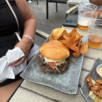 Village Brewhouse - These chips were phenomenal as was the huge burger - Burgers Near Me - Punta Gorda, Florida Village Brewhouse - These chips were phenomenal as was the huge burger - Burgers Near Me - Punta Gorda, Florida