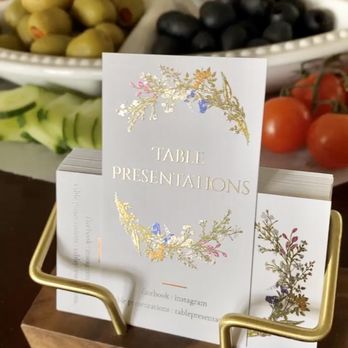 Table Presentations - Caterers Near Me