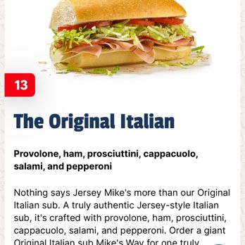 Jersey Mike's Subs - Ingredients - Sandwiches Near Me - Bossier City, Louisiana Jersey Mike's Subs - Ingredients - Sandwiches Near Me - Bossier City, Louisiana