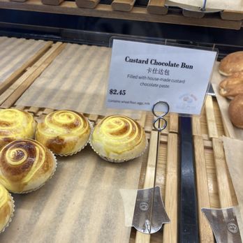 Bakery 1908 - Custard Chocolate Bun - Bakeries Near Me - Tampa, Florida Bakery 1908 - Custard Chocolate Bun - Bakeries Near Me - Tampa, Florida