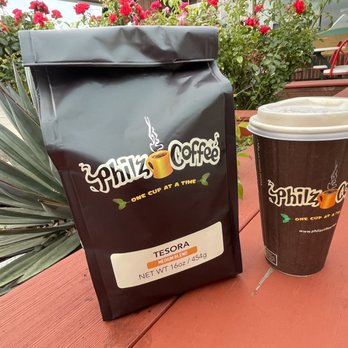 Philz Coffee - Tesora the caramel citrus mellow blend - Coffee & Tea Near Me - Walnut Creek, California