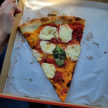 Mr Moto Pizza - Extra Virgin pizza slice - Pizza Near Me - Orange, California
