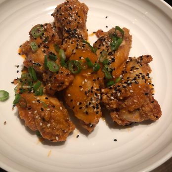 Roanoke - Miso sesame wings - Cocktail Bars Near Me - Chicago, Illinois Roanoke - Miso sesame wings - Cocktail Bars Near Me - Chicago, Illinois