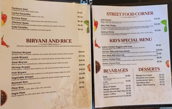 Menu photo 8 Namaste Indian Restaurant Scottsdale, AZ Menu photo 8 Namaste Indian Restaurant Scottsdale, AZ