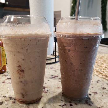 Das Nutrition Haus - Left: French Toast, Right: Almond Coconut Mocha (Highly Recommend) - Juice Bars & Smoothies Near Me - New Braunfels, Texas Das Nutrition Haus - Left: French Toast, Right: Almond Coconut Mocha (Highly Recommend) - Juice Bars & Smoothies Near Me - New Braunfels, Texas