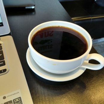 Aroma Espresso Bar - Large coffee? Or a soup bowl? - Cafes Near Me - Toronto, Ontario