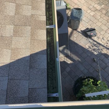 Gutter M.D. of Deerfield Beach - Water retained more than half of the gutter - Gutter Services Near Me - Deerfield Beach, Florida Gutter M.D. of Deerfield Beach - Water retained more than half of the gutter - Gutter Services Near Me - Deerfield Beach, Florida