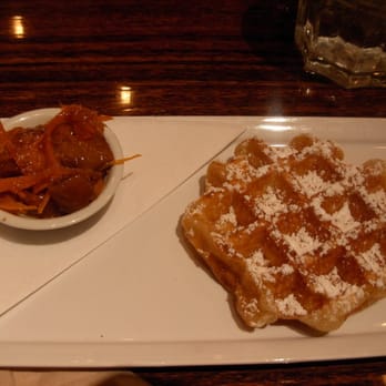 Medina Cafe - Waffle with fig and orange marmalade - Breakfast & Brunch Near Me - Vancouver, British Columbia Medina Cafe - Waffle with fig and orange marmalade - Breakfast & Brunch Near Me - Vancouver, British Columbia