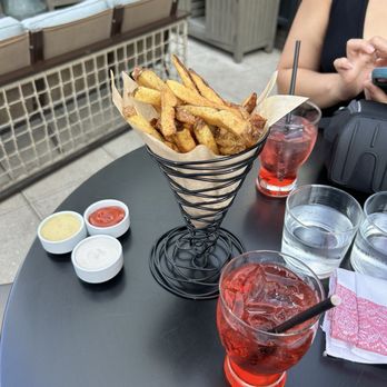 Raised An Urban Rooftop Bar - Salt & pepper fries - Bars Near Me - Chicago, Illinois