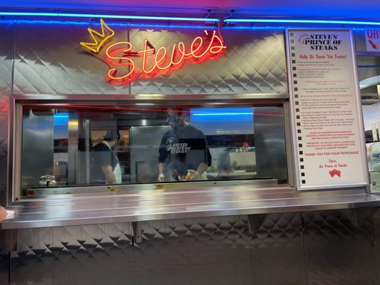 Steve's Prince of Steaks by null