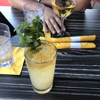 Baby's - One of their $10 Draft Cocktails and a $9 glass of bubbly - American Near Me - Indianapolis, Indiana