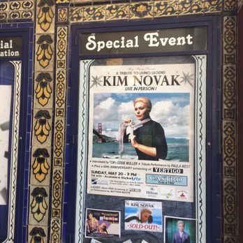 The Castro - Kim Novak! - Cinema Near Me - San Francisco, California The Castro - Kim Novak! - Cinema Near Me - San Francisco, California