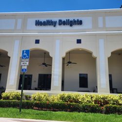 Healthy Delights Cafe - Entrance
