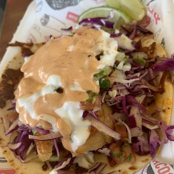 Palapa - BIG Fish Taco! Plenty of Fish! - Mexican Near Me - Fullerton, California