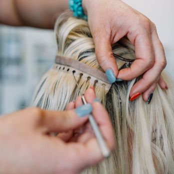 Amber Salon - Adding so length and volume with Invisible Weft Extensions - Hair Extensions Near Me - Waco, Texas Amber Salon - Adding so length and volume with Invisible Weft Extensions - Hair Extensions Near Me - Waco, Texas