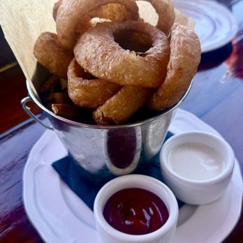 Pier 24 - May 30, 2026 | Onion Rings | Outside Patio Over the Water | - New American Near Me - Avalon, California Pier 24 - May 30, 2026 | Onion Rings | Outside Patio Over the Water | - New American Near Me - Avalon, California