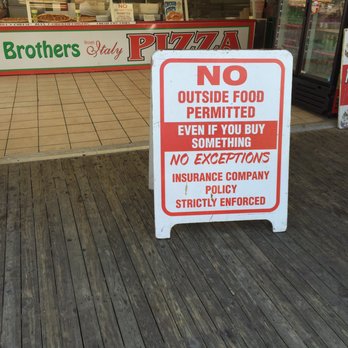 Three Brothers From Italy - What kind of BS is this. Insurance regulation really. - Pizza Near Me - Seaside Heights, New Jersey Three Brothers From Italy - What kind of BS is this. Insurance regulation really. - Pizza Near Me - Seaside Heights, New Jersey