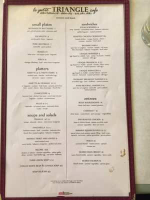 Menu photo 6 Le Petit Triangle Cafe Cleveland, OH Menu photo 6 Le Petit Triangle Cafe Cleveland, OH