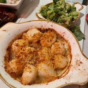 Route 66 Restaurant - My fav dish, baked scallops - Seafood Near Me - Bar Harbor, Maine Route 66 Restaurant - My fav dish, baked scallops - Seafood Near Me - Bar Harbor, Maine