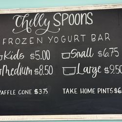 Chilly Spoons - Fantastic flat rate pricing
