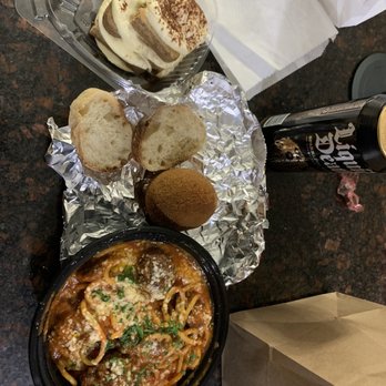 Tutti Da Gio - Tiramisu, Pasta al Sugo Con Polpette (Spaghetti and Meatballs), Arancini (Fried rice and ragu balls) - Sicilian Near Me - Hermitage, Tennessee Tutti Da Gio - Tiramisu, Pasta al Sugo Con Polpette (Spaghetti and Meatballs), Arancini (Fried rice and ragu balls) - Sicilian Near Me - Hermitage, Tennessee