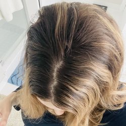 Unprofessional, uneven, with poor technique