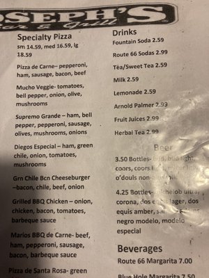 Menu photo 6 Diego's Pizza Santa Rosa, NM