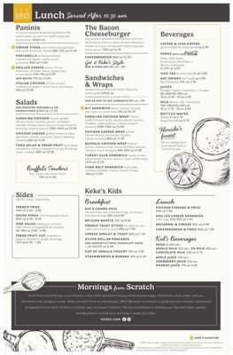 Menu photo 1 Keke's Breakfast Cafe Largo, FL