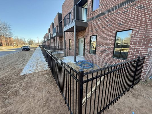 Iron Fencing - We offer commercial and residential services. Call us today to schedule your estimate!