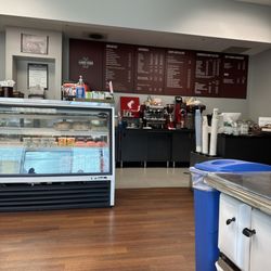 Lakeside Cafe & Deli - The coffee area and menu