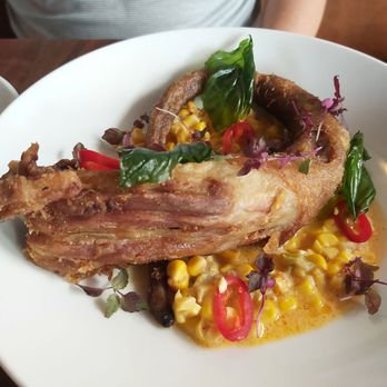 The Roosevelt - Crispy pig tail - Southern Near Me - Richmond, Virginia The Roosevelt - Crispy pig tail - Southern Near Me - Richmond, Virginia