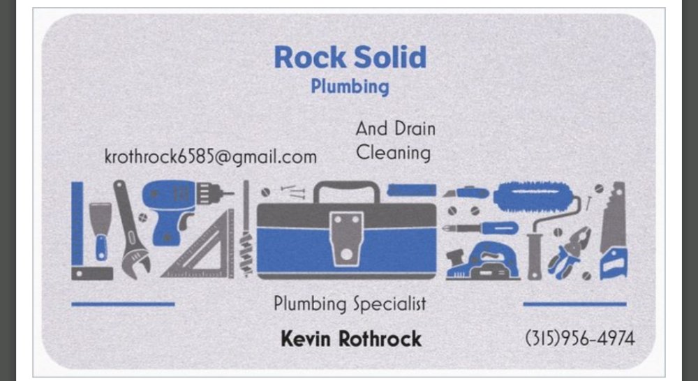 Slide of Rock Solid Plumbing