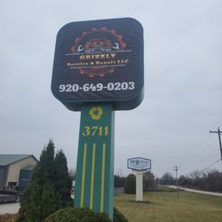 Grizzly Service - New sign face installed