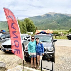 Mt Elbert Canoe & Kayak - We can safely put up to 3 kayaks on your vehicle.