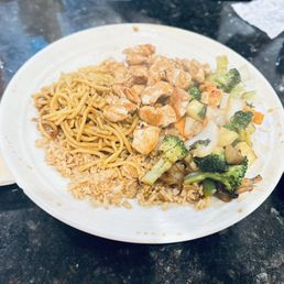 Chicken & Salmon Hibachi